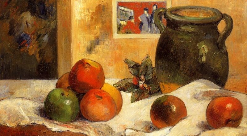 Paul Gauguin Still Life with Japanese Print